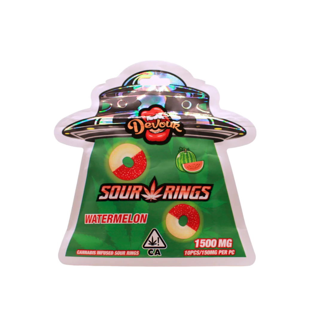 Devour 1500MG Sour Rings